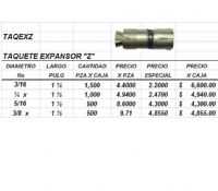 Taquete Expansor Z
